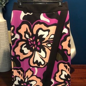 Knee Length Pencil Skirt, Size 4p